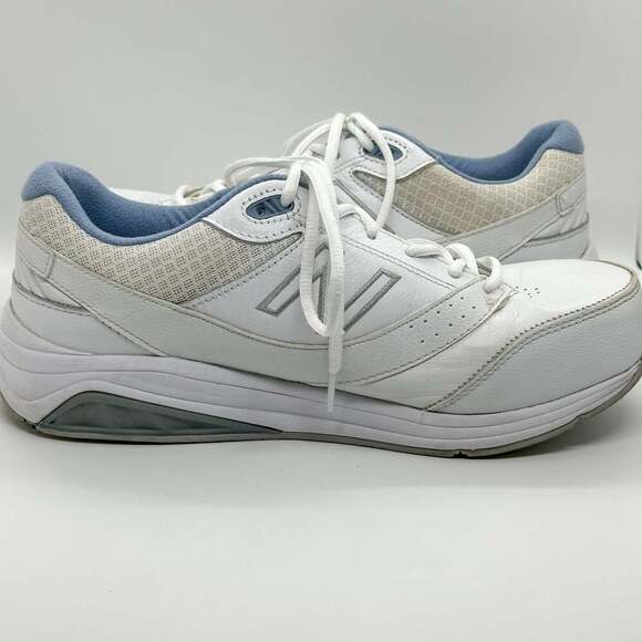 New Balance 928v3 White Leather Walking Shoes Women's Size 10 Extra Wide 2E - Picture 7 of 10